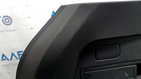 Left arch trim for VW Tiguan 20-24, black, under 2nd row, scratches