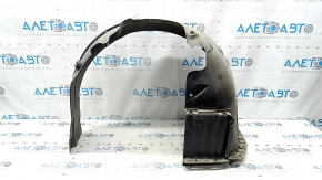 Front left fender liner Hyundai Ioniq 17-22, torn fasteners, tear