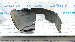 Front left fender liner Hyundai Ioniq 17-22, torn fasteners, tear