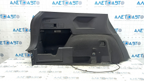 Left arch trim for VW Tiguan 20-24, black, under 2nd row, scratches