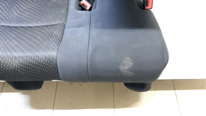Rear seat, 2nd row, right, Dodge Journey 11-19, black cloth, with belt and armrest, needs cleaning, rusty bracket