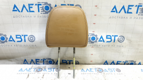 Rear right headrest, 2nd row, Dodge Journey 11-20, brown leather, cleanable