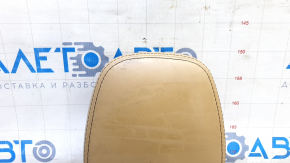 Rear right headrest, 2nd row, Dodge Journey 11-20, brown leather, cleanable