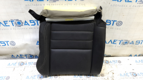 Rear seat cushion, 2nd row, right, Ford C-max MK2 13-18, black leather, torn