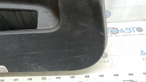 Lower tailgate trim for VW Tiguan 18-24 electric door, black, with lamp, scratches, worn
