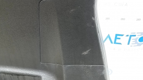 Lower tailgate trim for VW Tiguan 18-24 electric door, black, with lamp, scratches, worn