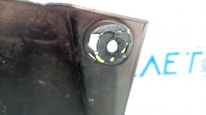 Rear bumper bare Toyota Avalon 13-18 silver, missing fragment, scratches, dented, broken fasteners