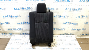 Left rear seat back, 3rd row, Dodge Journey 11-19, black cloth, for cleaning