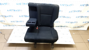 Rear seats, 2nd row, left, Toyota Rav4 13-15, black cloth, with armrest, for cleaning