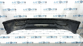 The bare rear bumper, the lower part of the VW Tiguan 22-24, structure without parking sensors, dents, scratches