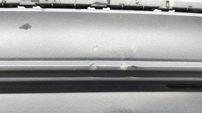 The bare rear bumper, the lower part of the VW Tiguan 22-24, structure without parking sensors, dents, scratches