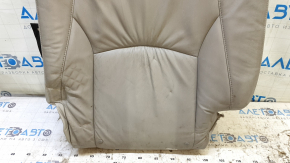 Left rear seat back, 2nd row, Lexus RX350 RX450h, 10-12 gray leather, dry-cleanable, dents