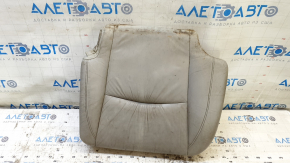 Right rear seat cushion, 2nd row, Lexus RX350 RX450h 10-12, gray leather, dry-cleanable
