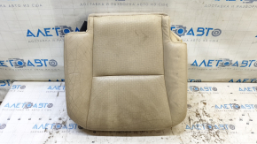 Right rear seat cushion, 2nd row, Lexus RX350 RX450h 10-12, beige leather, perforated, dry-cleanable