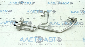 Second air conditioner heater-condenser tube for Hyundai Ioniq 21-22 HEV, PHEV