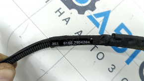 BMW X1 F48 20-22 heated windshield washer nozzle chain, 3 nozzles, broken fasteners