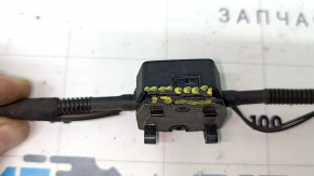 BMW X1 F48 20-22 heated windshield washer nozzle chain, 3 nozzles, broken fasteners