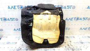 Right rear seat cushion for Chevrolet Volt 11-15, black leather, perforation, foam break, scratch