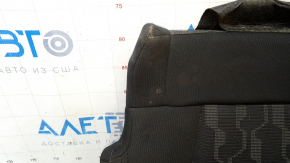Right rear seat cushion for Chevrolet Volt 11-15, black cloth, broken foam, needs cleaning
