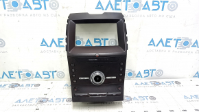 Ford Edge 19-24 Sync 3 radio and climate control panel, auto, dual zone, with heated seats