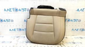 Left rear seat cushion for Chevrolet Volt 11-15, beige leather
