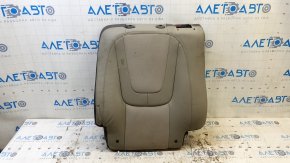 Left rear seat backrest Chevrolet Volt 11-15, gray leather with Alcantara, dry-cleanable,