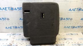 Left rear seat backrest Chevrolet Volt 11-15, gray leather with Alcantara, dry-cleanable,
