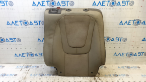 Right rear seat backrest Chevrolet Volt 11-15, gray leather with Alcantara, dry-cleanable,