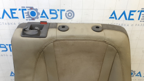 Right rear seat backrest Chevrolet Volt 11-15, gray leather with Alcantara, dry-cleanable,