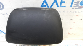 Chevrolet Volt 11-15 rear right headrest, black leather with white stitching, dry-cleanable
