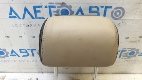 Chevrolet Volt 11-15 rear right headrest, beige and black leather, dry-cleanable