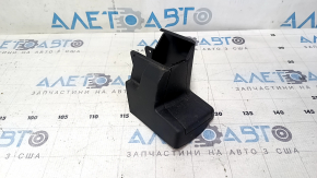 Front left passenger seat rail trim for Ford Edge 15-24, black, with plug