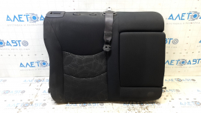 Right rear seat backrest for Chevrolet Volt 16-18, black fabric, with belt and armrest
