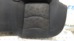 Chevrolet Volt 16-17 rear seat cushion, black leather with blue stitching, heated