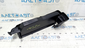 Front right passenger seat rail trim for Ford Edge 15-24 black, 2 pieces