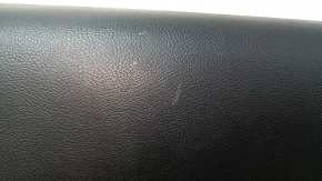 Rear right door panel for Ford Edge 19-24, gray and black, black leather armrest, gray leather insert, with handle, scratches
