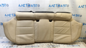 Rear seat cushion for a Cadillac CTS 14-15, beige leather, ready to clean