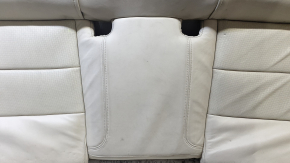 Rear seat cushion for a Cadillac CTS 14-15, beige leather, ready to clean