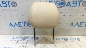 Rear left headrest Cadillac CTS 14-14, beige leather, ready to clean