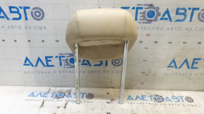 Rear left headrest Cadillac CTS 14-14, beige leather, ready to clean