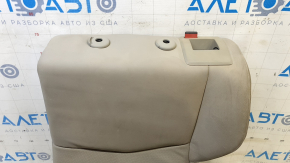 Left rear seat back for Cadillac ATS 13-13, gray leather, perforated, ready to clean