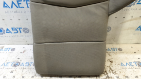 Left rear seat back for Cadillac ATS 13-13, gray leather, perforated, ready to clean