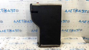 Left rear seat back for Cadillac ATS 13-13, gray leather, perforated, ready to clean