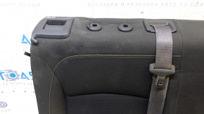 Chevrolet Cruze 16 rear seat backrest - black cloth with orange stitching, with belt, for cleaning