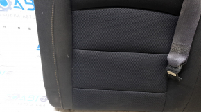Chevrolet Cruze 16 rear seat backrest - black cloth with orange stitching, with belt, for cleaning