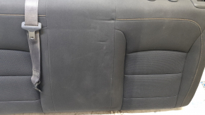 Chevrolet Cruze 16 rear seat backrest - black cloth with orange stitching, with belt, for cleaning