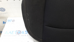 Chevrolet Cruze 16 rear seat cushion - black cloth with orange stitching, for cleaning