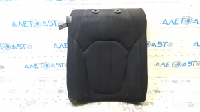 Right rear seat backrest Chrysler 200 15-17 black cloth, for cleaning