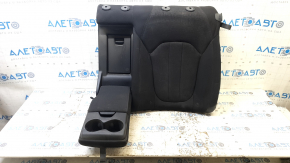 Left rear seat back Chrysler 200 15-17 black cloth, needs cleaning, bent guide