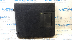 Left rear seat back Chrysler 200 15-17 black cloth, needs cleaning, bent guide